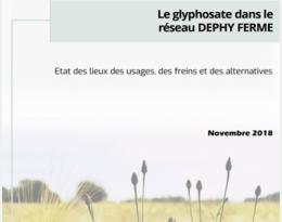 Le glyphosate dans le réseau DEPHY FERME